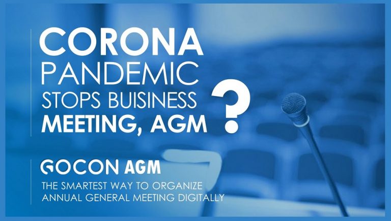 GOCON AGM, Virtual AGM & Digital Meeting Solution