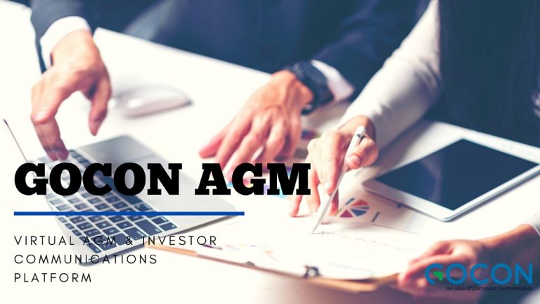GOCON AGM – Virtual AGM & Investor communications platform