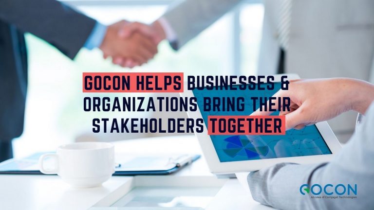 GOCON helps businesses & organizations bring their stakeholders together