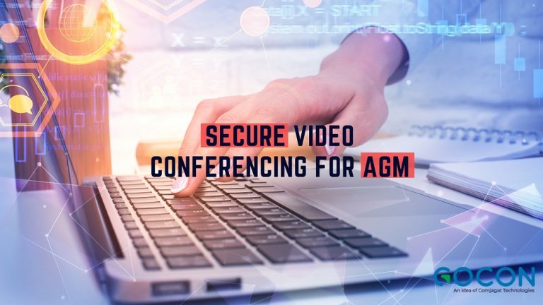 Secure video conferencing for AGM